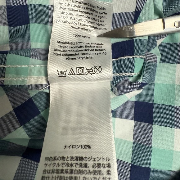 Vineyard Vines Performance Slim Fit Tucker Plaid Shirt Men's Large - Picture 9 of 11